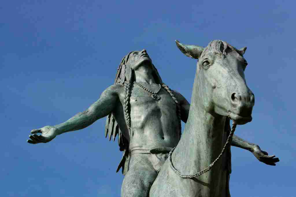 Native American Statue 2